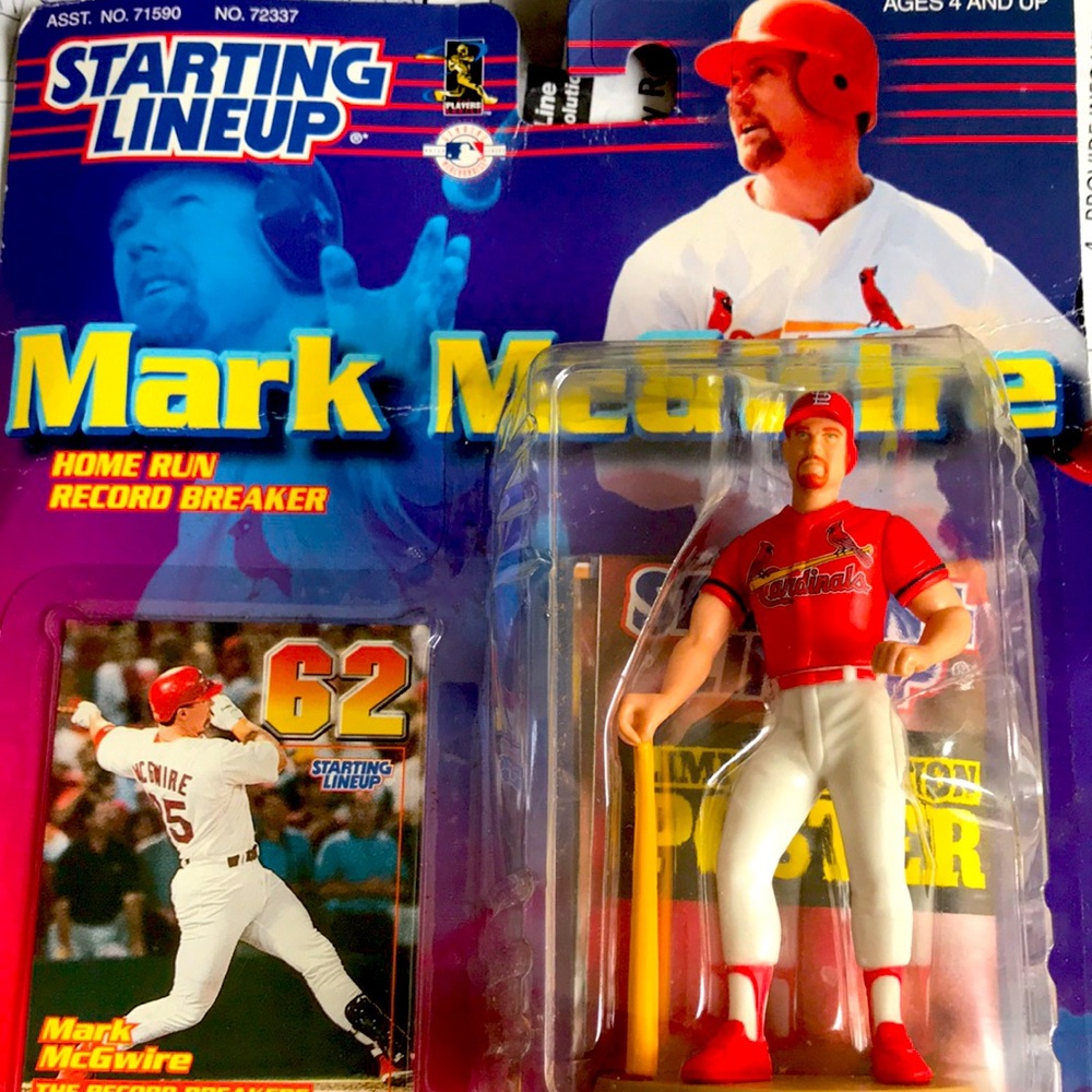 1999 Mark McGwire Starting Line up action figure